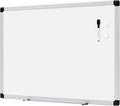 Amazon Basics Magnetic Framed Dry Erase White Board, 18 x 24 Inch