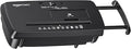 Amazon Basics 8-Sheet Strip-Cut Paper, CD, and Credit Card Shredder, Compact, No Basket