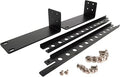 StarTech.com Rackmount Brackets - 1U Rack Mount - KVM Switch Brackets - SV431 Series - Rack Mount Rails (SV431RACK) , Black