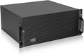 Rackchoice N4058 4U Black Rackmount Server Chassis, 4x3.5" + 3x3.5" or 2x3.5"+2x2.5" Drive Bays, EATX/ATX/MATX/Mini-itx Support, Metal Tower Case