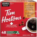 Tim Hortons Colombian Coffee, Single Serve Keurig K-Cup Pods, Medium Roast, 48 Count
